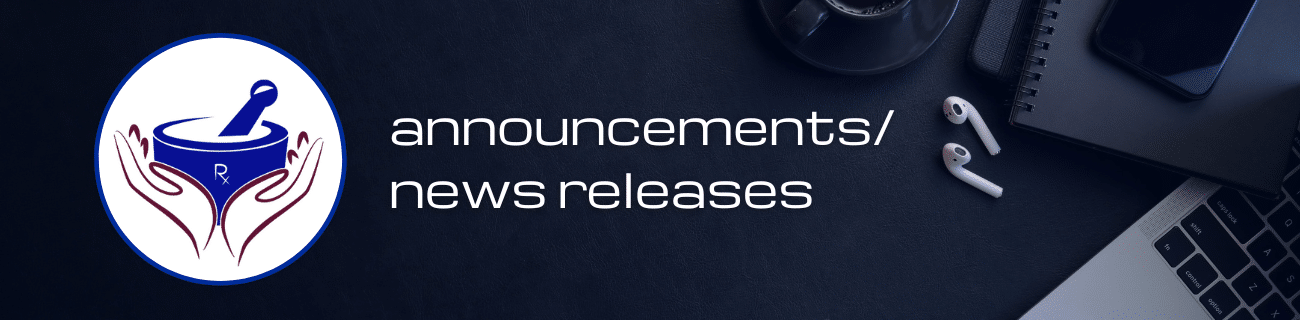 announcements news releases