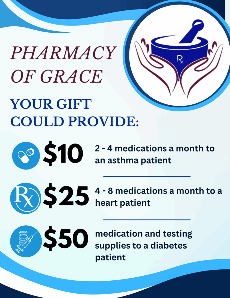Monthly Meds Club: Donate monthly to support patients in need